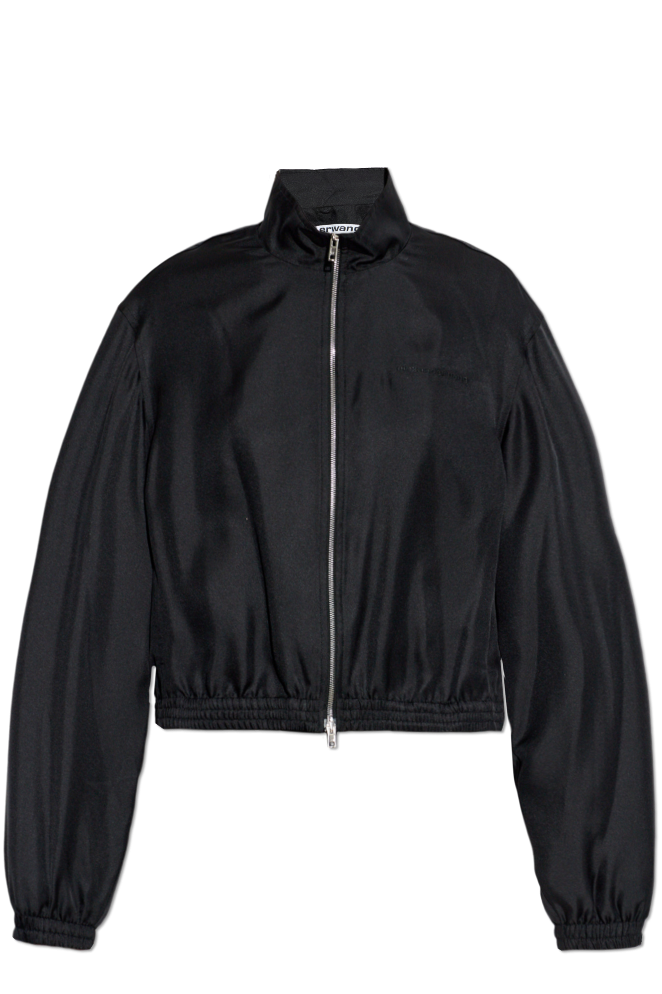 Alexander Wang Silk jacket with logo | Women's | Vitkac
